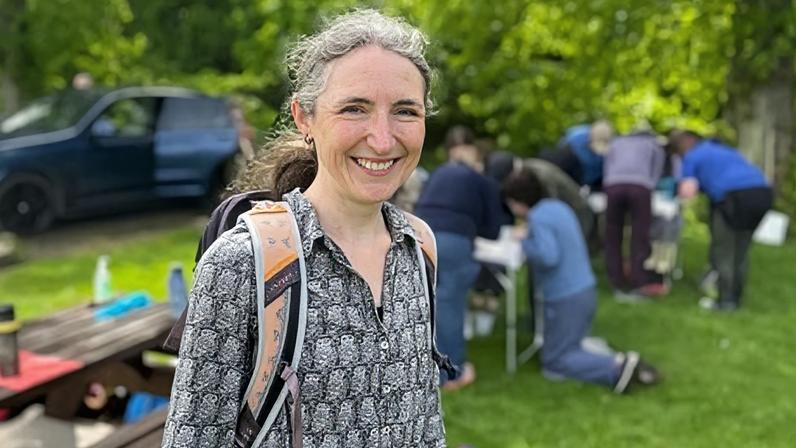 Conservation management student, Anna Dorward, took part in the Peebles training