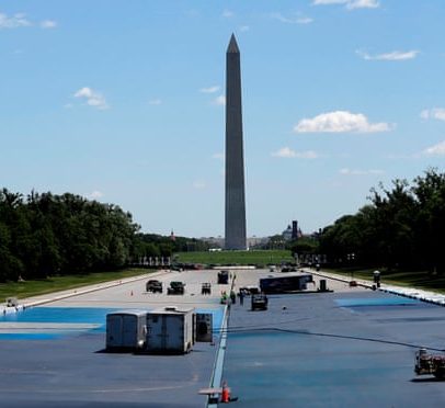 Contrato sem licitação para lagoa azul de DC vai a empresa ligada a Trump