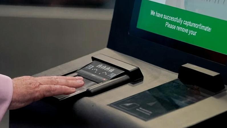 The EES conducts biometric checks on entry and exit for non-EU citizens.