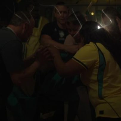 Jogadores da Seleção Brasileira celebram fé em evento