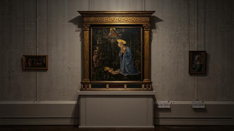 Imagem da noticia - Pintura de Filippo Lippi, centro da Capela Medici, em restauração de dois anos