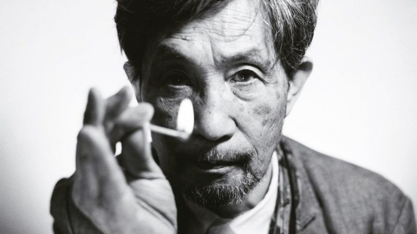 Portrait of Gozo Yoshimasu, who has been active in Japan since the 1960s