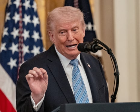 Trump’s announcement boosted stock markets, as his upbeat messages are designed to do. But it all remained tenuous.