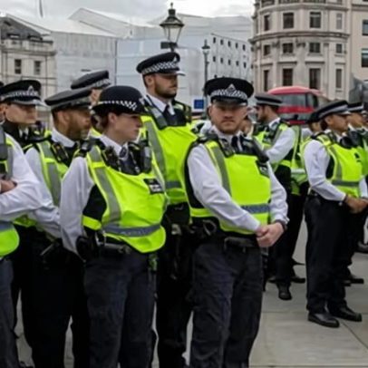 Mais 4.000 policiais em Londres ante marcha de ultradireita e pró-Palestina