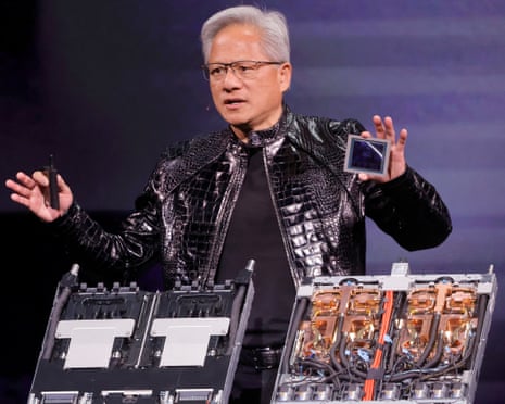 Jensen Huang da Nvidia acompanha Trump na China, foco em tecnologia