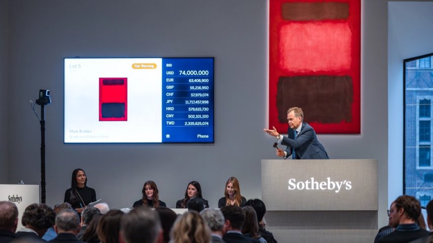 Rothko de Mnuchin lidera leilão de US$407,5 mi na Sotheby’s NY
