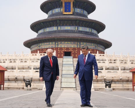 Visita à China chega ao fim, acordo Trump-Xi sobre Irã permanece incerto