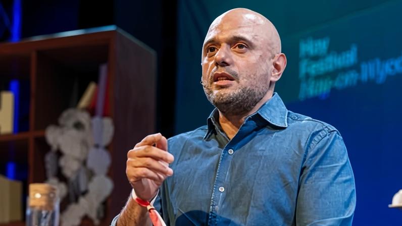 Javid was at Hay to discuss his memoir The Colour of Home, about his young life as the son of Punjabi immigrants growing up in the UK in the 1970s.