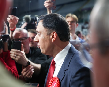 Scottish Labour leader, Anas Sarwar, conceded defeat with only a handful of constituencies declared.