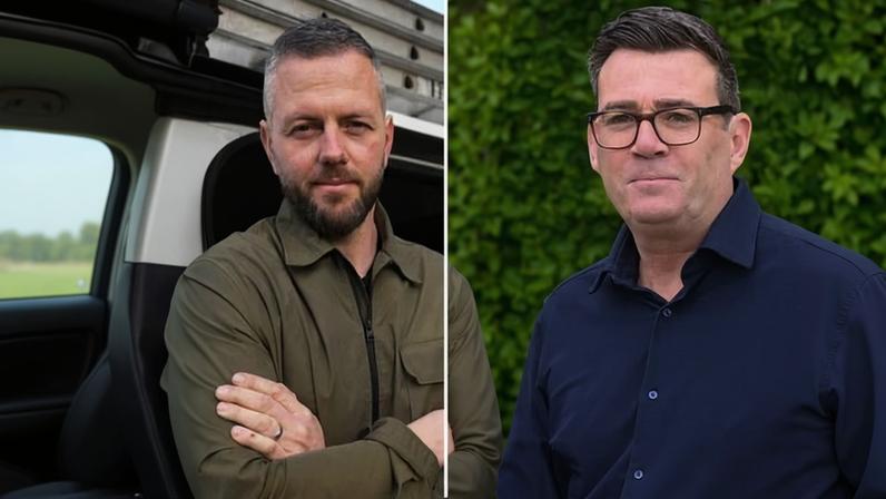 Andy Burnham enfrenta Robert Kenyon na eleição suplementar de Makerfield