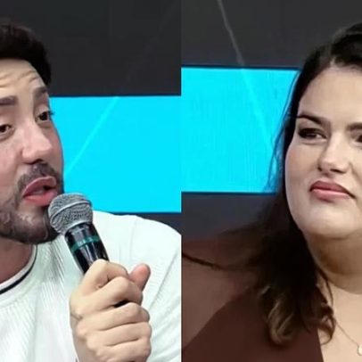 Rico Melquíades e Mayara Russi trocam farpas em debate no SuperPop
