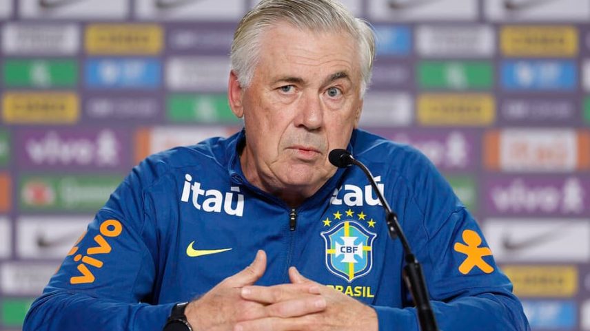 Carlo Ancelotti mira jogadores do Flamengo para a Copa do Mundo (Foto: Rafael Ribeiro/CBF)