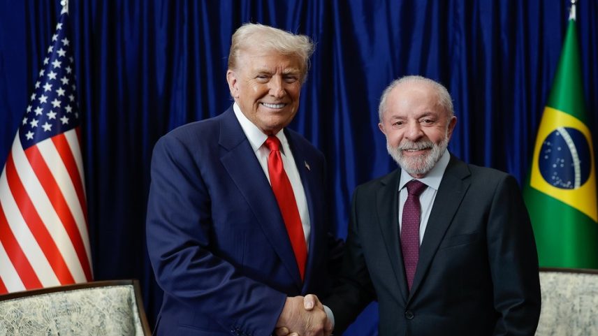 Lula e Trump discutem crime organizado e PIX em encontro nos EUA