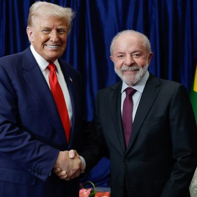 Lula e Trump discutem comércio e crime organizado em reunião