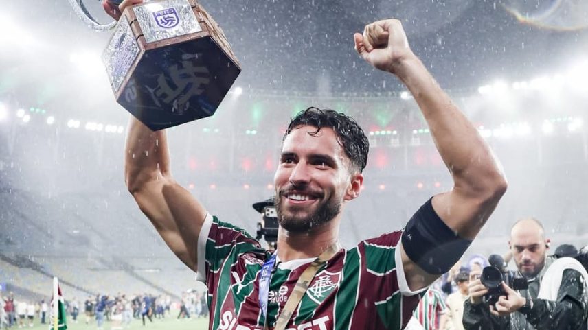 Martinelli comemora título pelo Fluminense (Foto: Marcelo Gonçalves/ Fluminense FC)