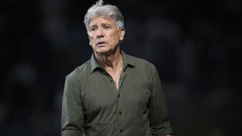 Renato Gaúcho na partida entre Vasco e Cruzeiro (Foto: Matheus Lima/Vasco)