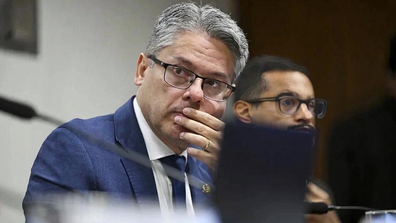 Relator da CPICRIME, senador Alessandro Vieira (MDB-SE). Foto: Saulo Cruz/Agência Senado
