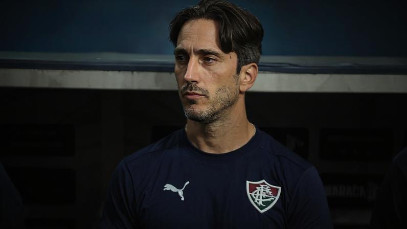 Luis Zubeldía é o técnico do Fluminense (Foto: Lucas Merçon/ Fluminense FC)
