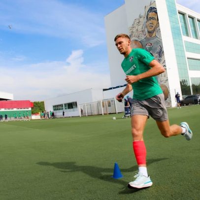 Castillo treina com proteção na perna e vira dúvida para Fluminense x São Paulo