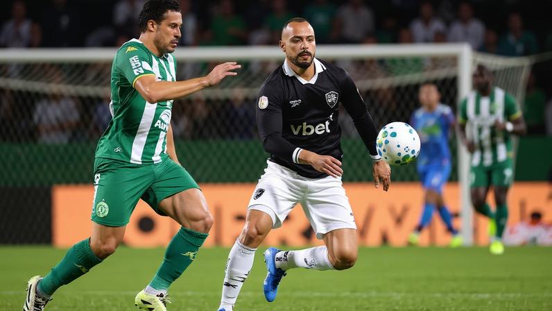 Chapecoense e Botafogo estão se enfrentando nesta quinta-feira (14). (Foto: Vitor Silva/Botafogo.)