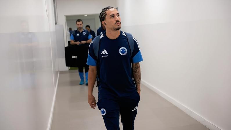 Christian celebra empate entre Cruzeiro e Palmeiras e diz estar 100% fisicamente
