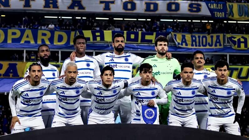 Boca Juniors x Cruzeiro, em La Bombonera, em Buenos Aires (Foto: Gustavo Aleixo/Cruzeiro)