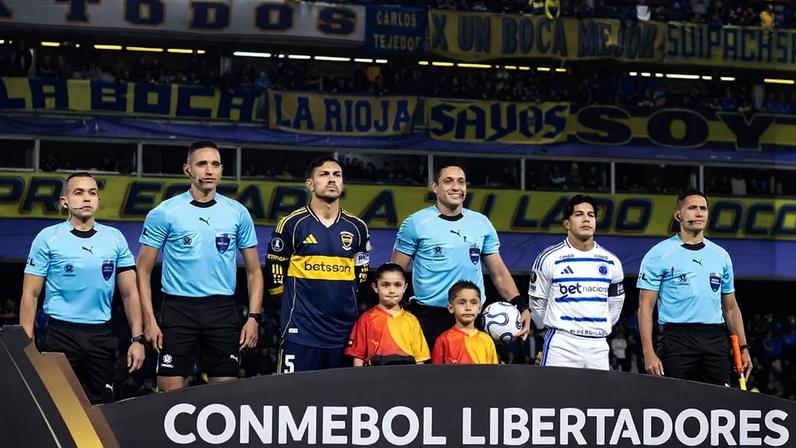 Boca Juniors x Cruzeiro, em La Bombonera, em Buenos Aires (Foto: Gustavo Aleixo/Cruzeiro)