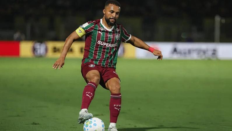Samuel Xavier em Mirassol x Fluminense (Foto: Lucas Merçon/ Fluminense FC)
