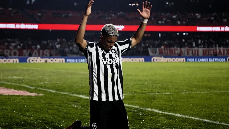Jordan Barrera fez gols nos últimos dois jogos do Botafogo (Foto: Vítor Silva/Botafogo)