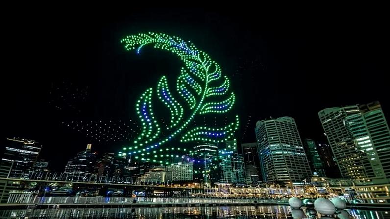 Vivid Sydney cancela shows após 89 drones caírem no Darling Harbour