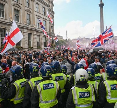 Polícia de Londres se prepara para protestos de direita e pró-Palestina