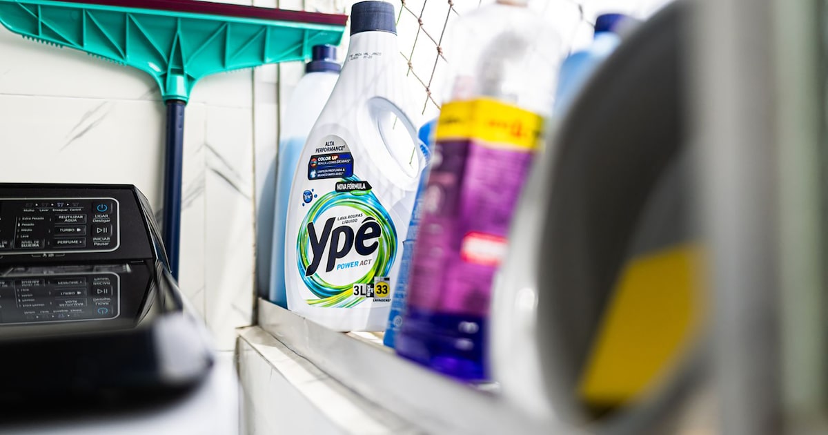 Medida atinge linhas de lava-louças, sabão líquido para roupas e desinfetantes com numeração final 1 no lote. (Foto: Arthur Menescal/Bloomberg)