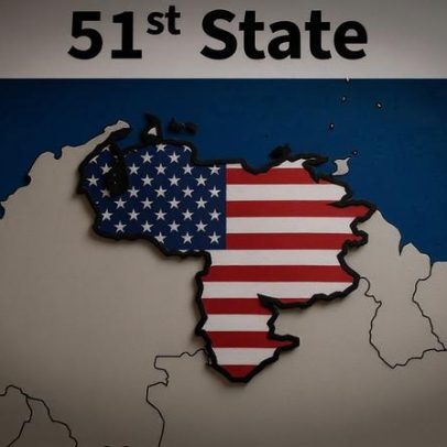 Trump posta imagem sugerindo Venezuela como 51º estado dos EUA