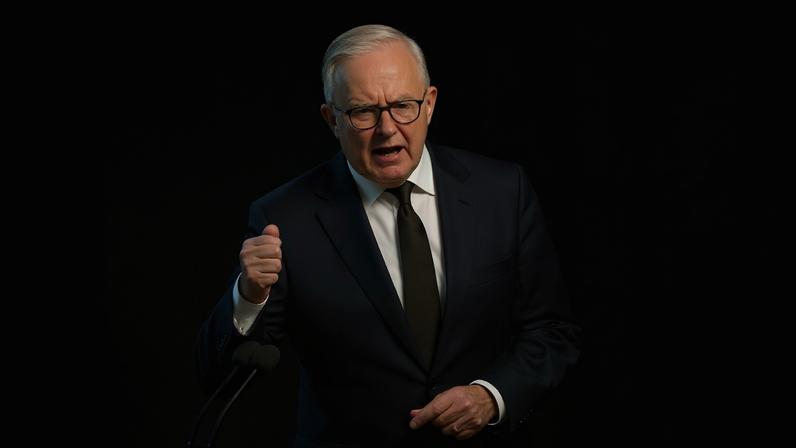 The prime minister, Anthony Albanese, said the budget was about good policy and the politics ‘will look after itself’. Photograph: Mick Tsikas/AAP