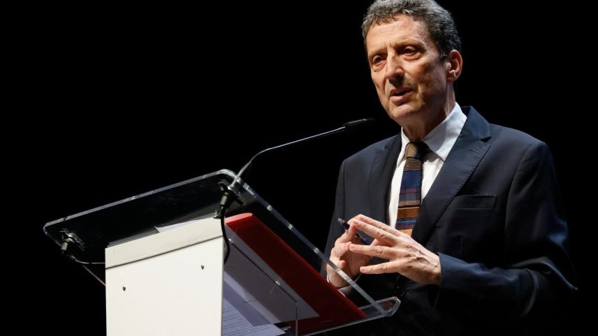 Pietrangelo Buttafuoco spoke at a Biennale conference on 6 May Photo: Jacopo Salvi