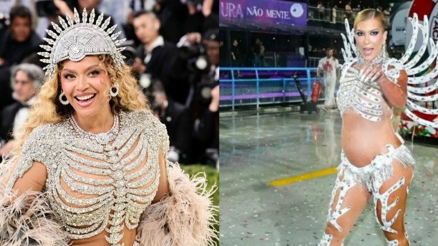 Dançarina brasileira no Met Gala 2026 lembra visual de Beyoncé