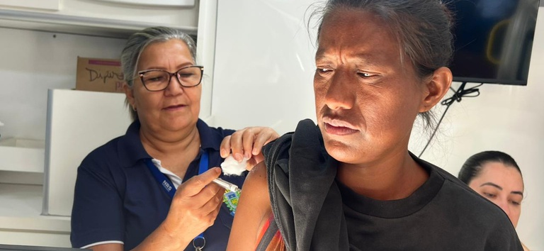 Dia D intensifica vacinação contra chikungunya em território indígena de Dourados