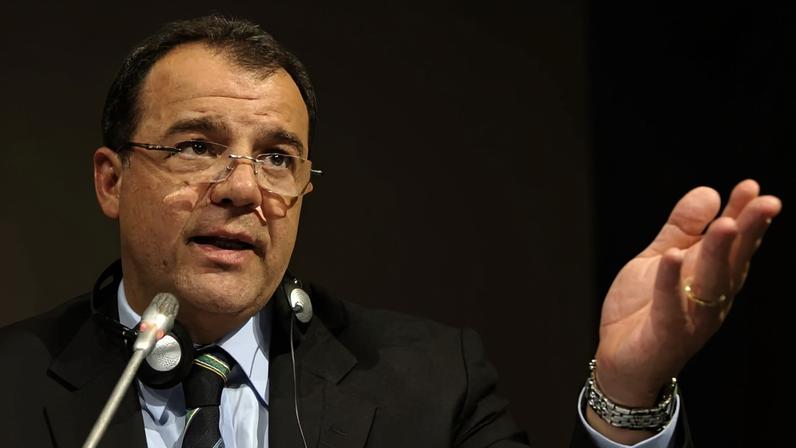 O ex-governador do Rio de Janeiro, Sérgio Cabral. Foto: Dominic Favre/Pool/AFP