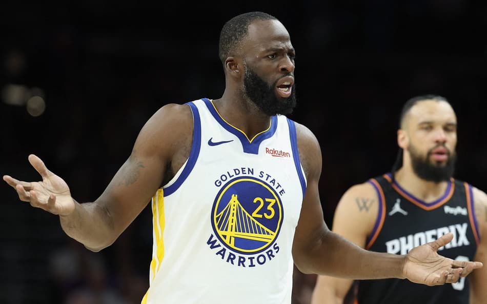 Draymond Green reage no segundo tempo do play-in; Suns venceram Warriors por 111-96