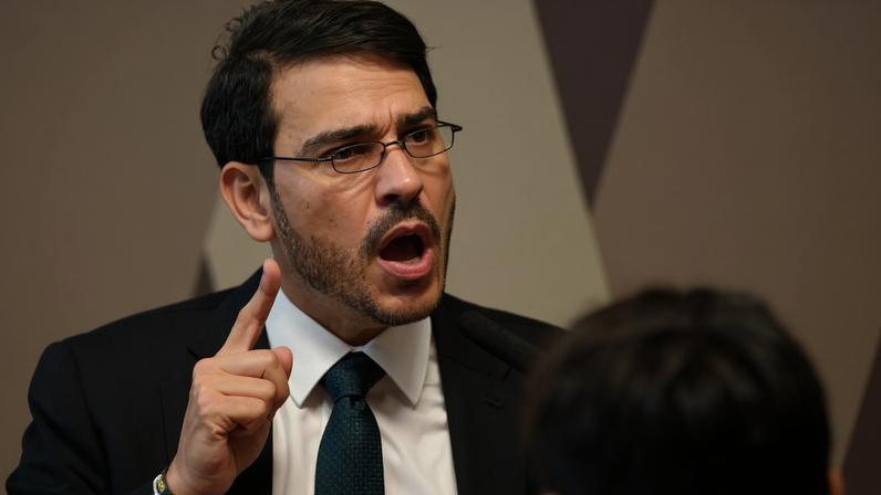 O indicado por Lula (PT) ao Supremo Tribunal Federal, Jorge Messias. Foto: Evaristo Sá/AFP