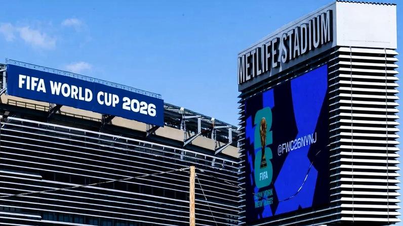 Vista geral do MetLife Stadium, que sediará o jogo de estreia do Brasil Copa do Mundo 2026 (Foto: Dustin Satloff/Getty Images/AFP)
