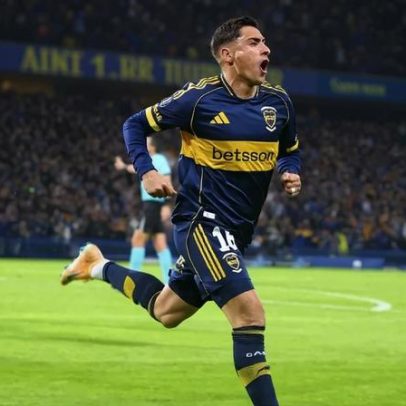 Merentiel abre o placar para o Boca contra o Cruzeiro