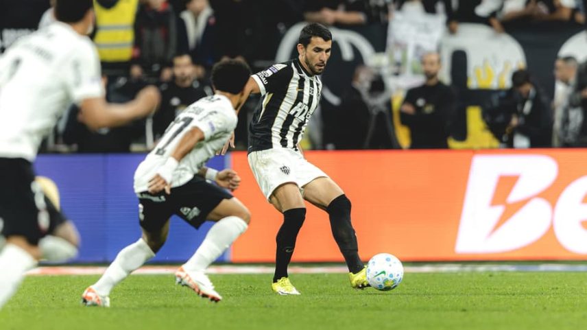 Junior Alonso em Corinthians x Atlético (Foto: Pedro Souza / Atlético)