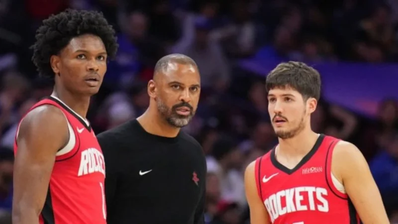 Udoka analisa evolução dos jovens armadores do Rockets