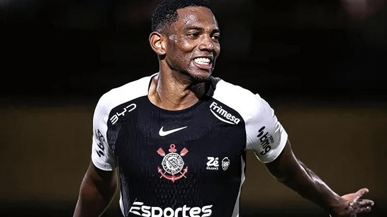 André atuando pelo Corinthians