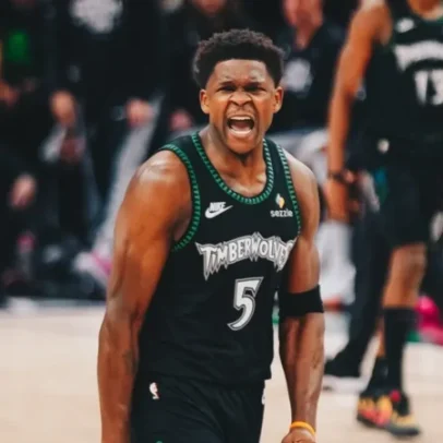 Anthony Edwards decide e Timberwolves vencem Spurs, empatando a série