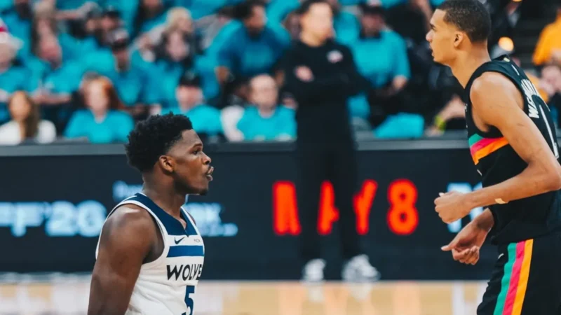Victor Wembanyama faz história, Timberwolves vencem Spurs