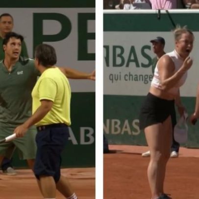 Darderi e Putintseva discutem após eliminações
