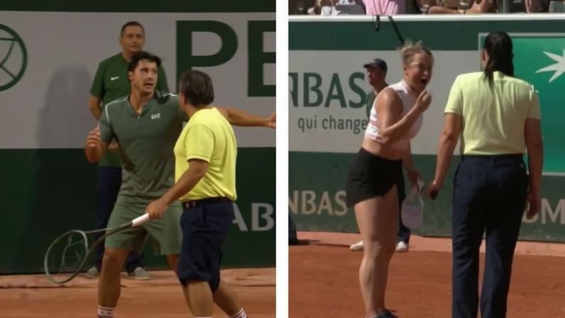 Darderi e Putintseva discutem após eliminações