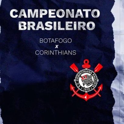 Botafogo x Corinthians pelo Brasileirão: onde assistir, horário e escalações